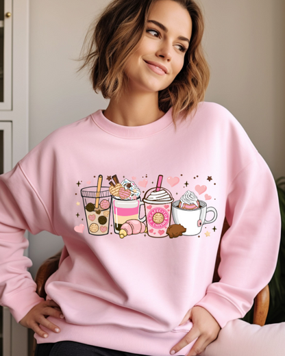 CAFECITO Y CHISME SWEATSHIRT