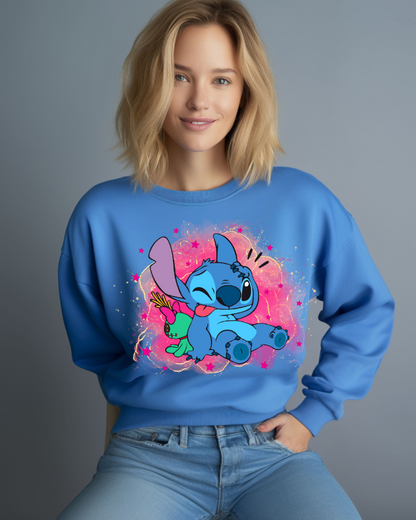 STITCH BLUE & PINK