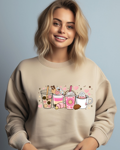 CAFECITO Y CHISME SWEATSHIRT