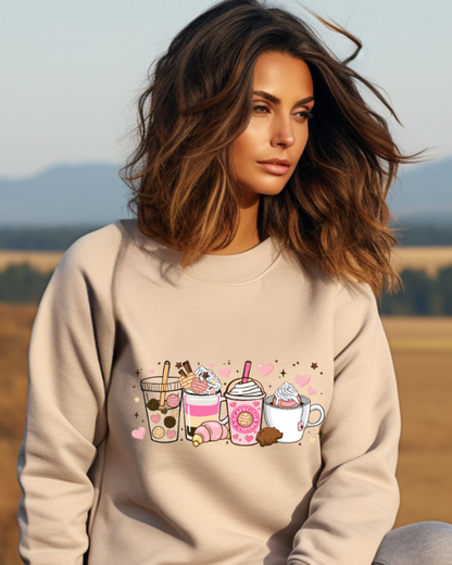 CAFECITO Y CHISME SWEATSHIRT