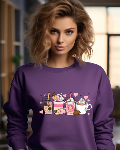 CAFECITO Y CHISME SWEATSHIRT