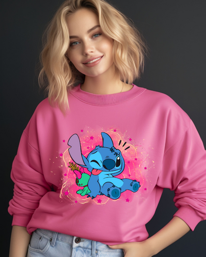 STITCH BLUE & PINK